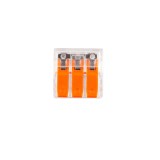 Cumpara ieftin Conector Universal Transparent pentru 3 fire, PCT-413