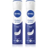 NIVEA Protect &amp; Care spray anti-perspirant ambalaj economic