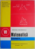 Matematica. Geometrie. Manual pentru clasa a VI-a &ndash; Ion Cuculescu (1986)