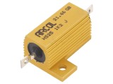 Rezistor ARCOL 1,2k&Omega; 25W bobinat cu radiator &icirc;nşurubare HS25 1K2 J