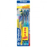 Set 3 Periute de dinti manuala Trisa Flexible Head 3 Trio Soft 617504 - NOU