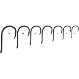 Carlig Eyed Chinu 10019NP-BN Nr.1/0, Mustad