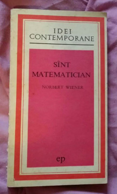 Sint sunt matematician / Norbert Wiener foto