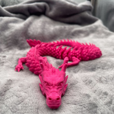 Flexi Chinese Dragon - Pink foto