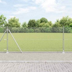 Gard Hexagonal vidaXL 0,8x50 m Oțel Galvanizat