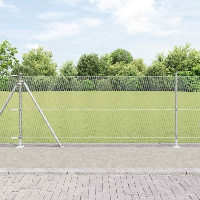 gard hexagonal 1x10 m oțel galvanizat
