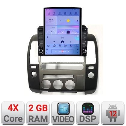 Navigatie dedicata Edonav Nissan Patfinder Navara Android radio gps internet quad core 2+32 ecran vertical 9.7&quot; KIT-nav-oem+EDT-E708 CarStore Technolo