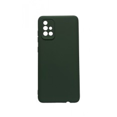 Husa telefon compatibila cu Samsung Galaxy A71 4G, A71, Verde, Cu interior de catifea, 173HT