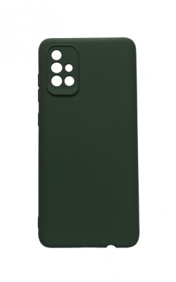 Husa telefon compatibila cu Samsung Galaxy A71 4G, A71, Verde, Cu interior de catifea, 173HT foto