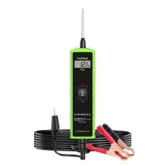 Tester Circuite Electrice Auto TopDiag P60, 6-30V, Diagnostic cu afisaj LCD, Detectie Scurtcircuit, Identificare Polaritate, Diode, Impamantare, Activ