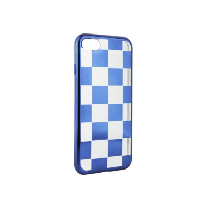Husa Pentru APPLE iPhone 55S/SE - Chess Shiny TSS, Albastru foto