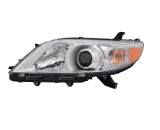 Far TOYOTA SIENNA, 01.2010-08.2017, partea Stanga, TYC, Tip=USA; tip bec D4S+HB3+PY27/7W; electric; fara bec descarcare; fara ballast; cu motor; xeno
