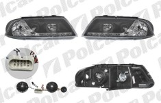 Set faruri tuning VW Passat Sedan+Combi (B5 (3B GP)) 11.2000-01.2005 BestAutoVest partea Dreapta+Stanga daytime running light, tip bec H1+H1, transpar foto