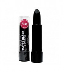 Ruj Mat Negru TECHNIC Matte Black Lipstick foto