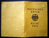 O.091 GERMANIA BAYERN PASAPORT DEUTSCHES REICH REISEPASS 1925