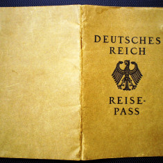 O.091 GERMANIA BAYERN PASAPORT DEUTSCHES REICH REISEPASS 1925