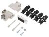 Conector Amphenol D-Sub HD, 26 Pini, Tata, Unghi 45&deg;, Montare pe Cablu, Placare Gold