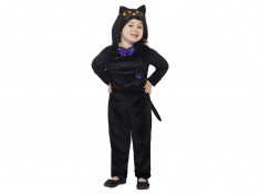 Costum Halloween pisica neagra (pentru baieti si fete) foto