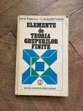 Dorin Popescu Constantin Vraciu - Elemente de teoria grupurilor finite