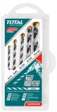 Set burghie pentru beton Total - 5 buc