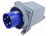 Conector alimentare AC trifazat IP&amp;S 63A 250V IP69K AMPHENOL