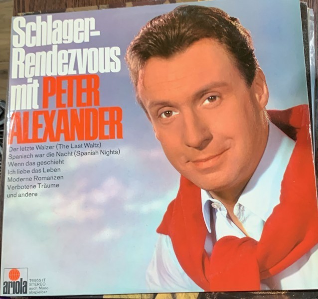 Vinil Peter Alexander - Schlager Rendevous mit