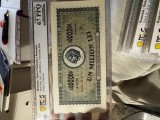 1000000 lei 1947 pcgs67 unc bancnota gradata