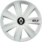 Set 4 Capace Roti GTX Alb R16, Compatibil Cu Renault
