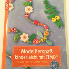 * Carte DIY modele FIMO, cu tipare, in limba germana