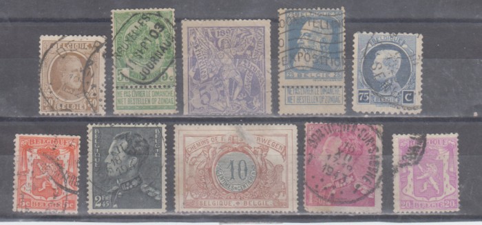 M2 - R1 6 - TIMBRE FOARTE VECHI - BELGIA