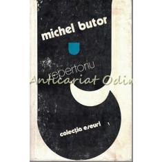 Repertoriu - Michel Butor - Tiraj: 5130 Exemplare