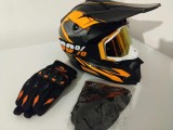 Cumpara ieftin Set casca moto off road-trotineta-enduro+Manusi+Cagula + ochelari ,produse noi