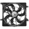 GMV radiator electroventilator Kia Sorento (UM), 2015-, motor 2.2 CRDI 145/147kw, diesel, 468 mm; 3 pini,