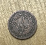 MNDSTR4 AUT AUSTROUNGARIA 1 kreuzer 1882 KB