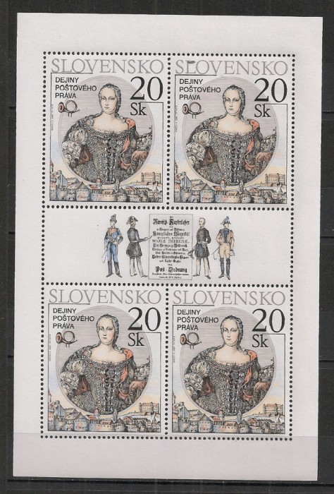 Slovacia.2000 Istoria Postei-coala mica SS.634
