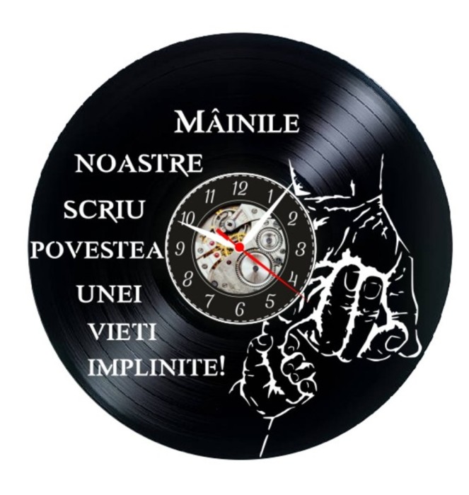 Povestea Unei Vieți &Icirc;mplinite-ceas de perete