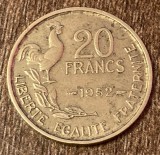 C50 - Moneda foarte veche - Franta - 20 franci - 1952