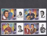 Djibouti 2020 - A 85-a aniversare a nașterii lui Elvis Presley, Serie cu Tabsuri, MNH