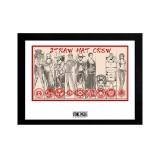 Poster cu Rama One Piece - Straw Hat Crew