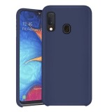 Husa SAMSUNG Galaxy A20e - Silicone Cover (Bleumarin)