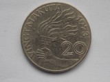 20 MAKUTA 1973 ZAIR