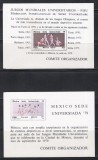 Mexic 1979 - &bdquo;Universiada 79&rdquo;, a 10-a ediție a Jocurilor Universitare Mondiale, Mexico City, 2 Colite NDT, MNH