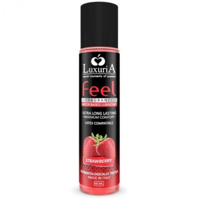 INTIMATELINE - LUXURIA FEEL STRAWBERRY WATER BASED LUBRICANT 60 ML foto
