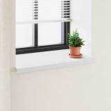 vidaXL Prag de fereastră Alb 80 x 50 x 4,5 cm PVC 42046829