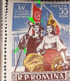 Cumpara ieftin Romania 1959 LP 476 pereche a-xv aniv. A eliberarii Romaniei MNH, eroare, Nestampilat