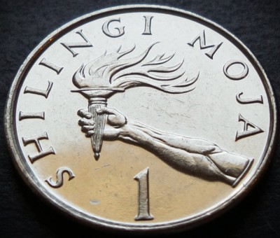 Moneda exotica 1 SHILINGI MOJA - TANZANIA, anul 1992 *cod 5286 B = A.UNC foto