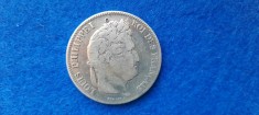 FRANTA 5 FRANCS 1834 B foto
