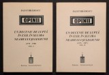 rara OPINII &ndash; Faust Bradescu Vol. 1+2 I II Un deceniu de Lupta in Exil in Slujba Neamului si Legiunii 211+186 pg Majadahonda Anti-Comunism Nationalism