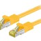 Patch cord S/FTP 6a galben 15m