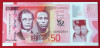 Jamaica 50 $ Dollars 2022 polimer UNC necirculata **